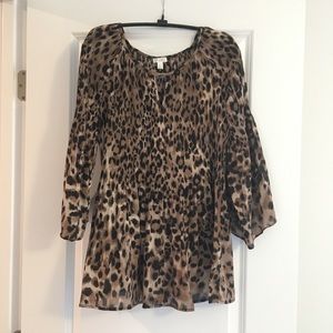 Spense animal print blouse